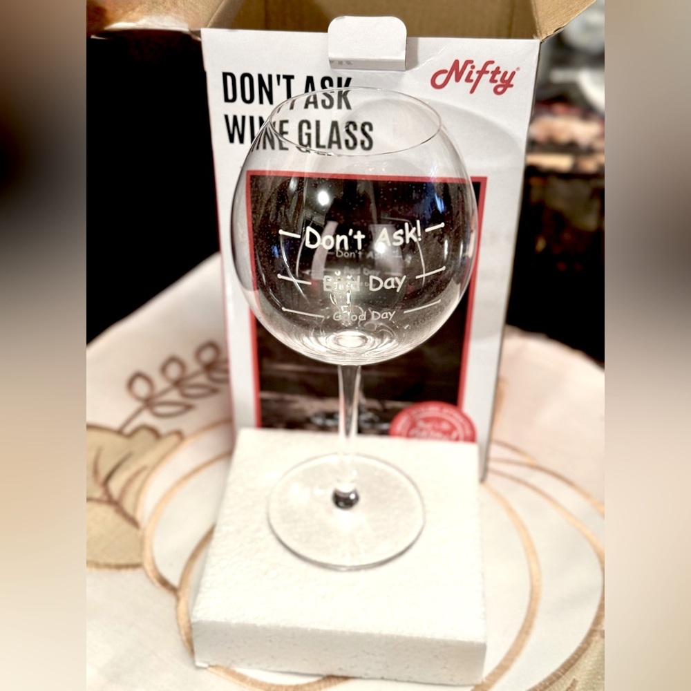 Wine glass, XL
